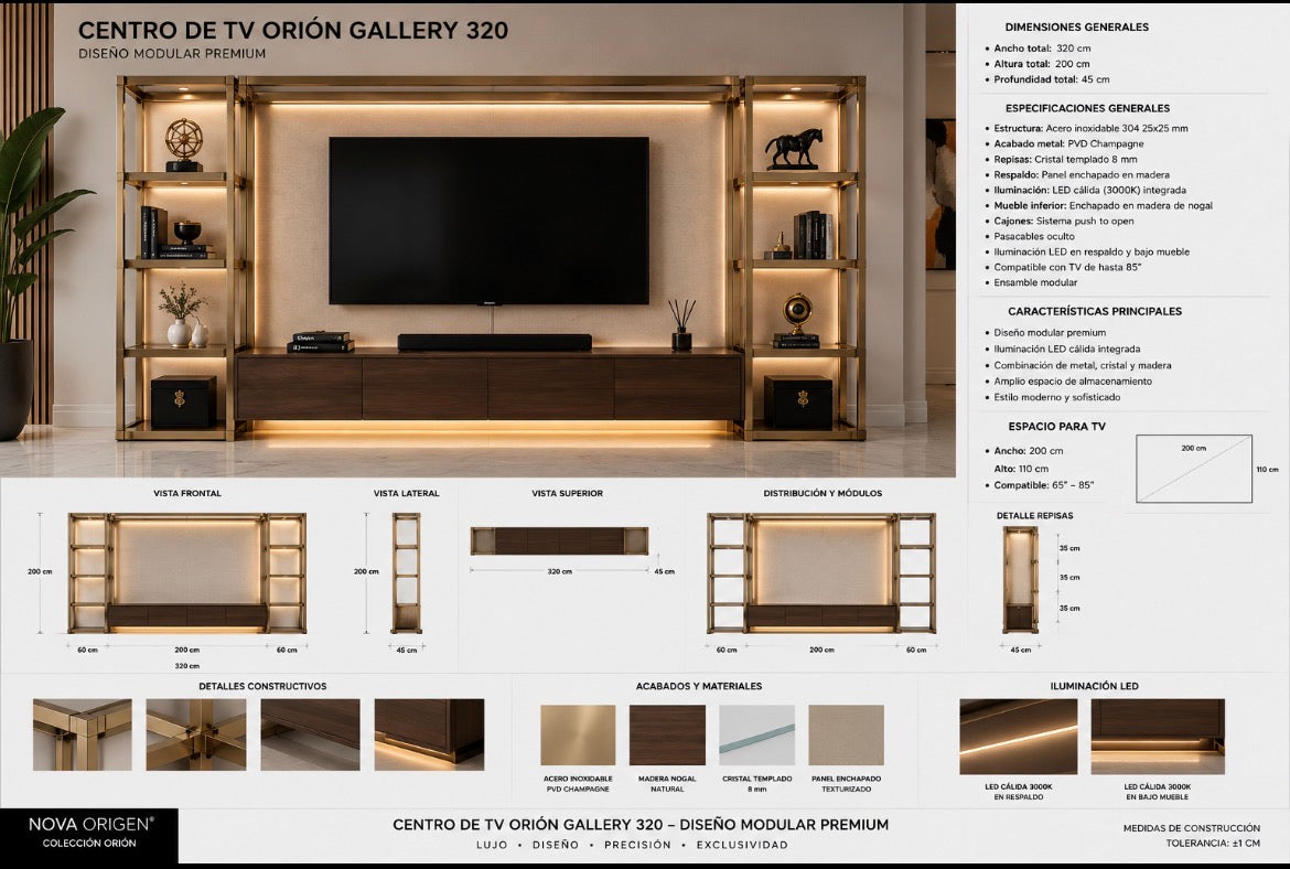 Centro de TV ORIÓN GALLERY 320