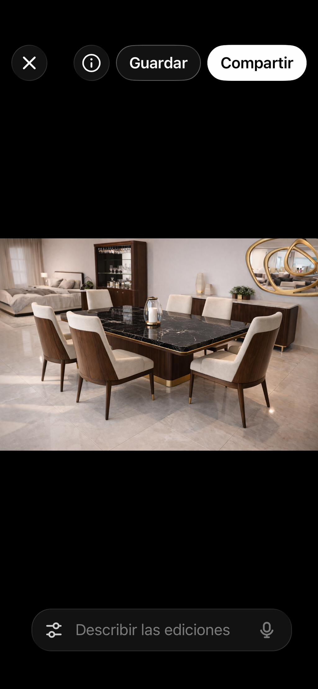 comedor NERO-ELITE