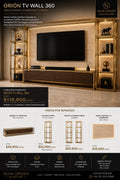Orión TV wall 360